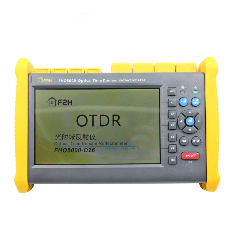 Fiber optic equipment mini otdr usb OTDR Cable Tester FHO5000-D26 sm mm otdr