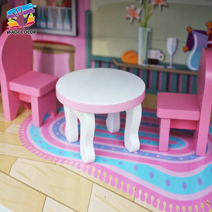 Ready To Ship mini wooden baby doll house for sale W06A139