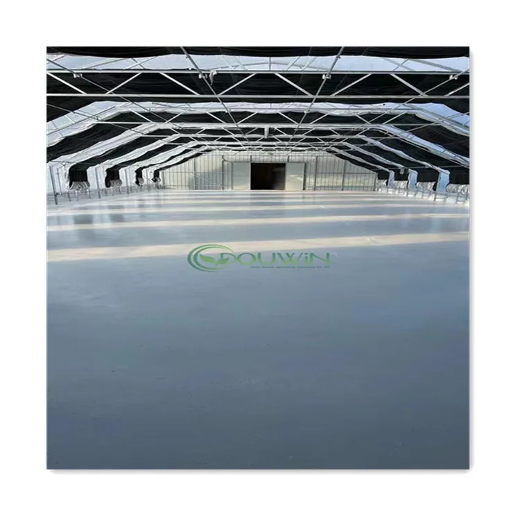 Panic Buying hydroponic system light deprivation greenhouse plastic film blackout green house