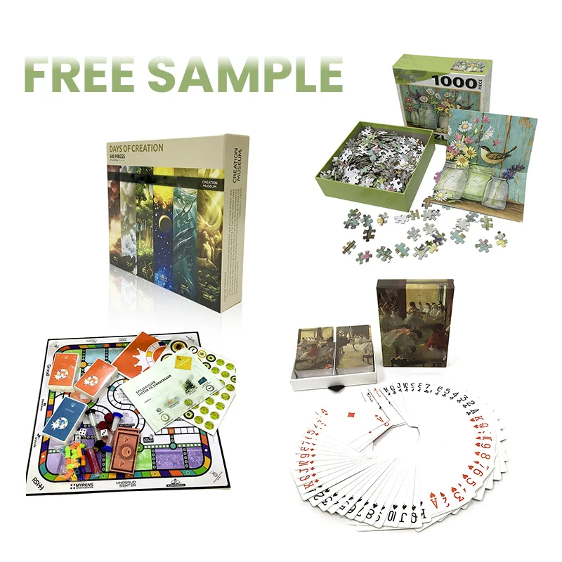 Free Sample Custom Personalized Super Hero Cartoon 1000pcs Adult Paper Jigsaw Brain Puzzle Game