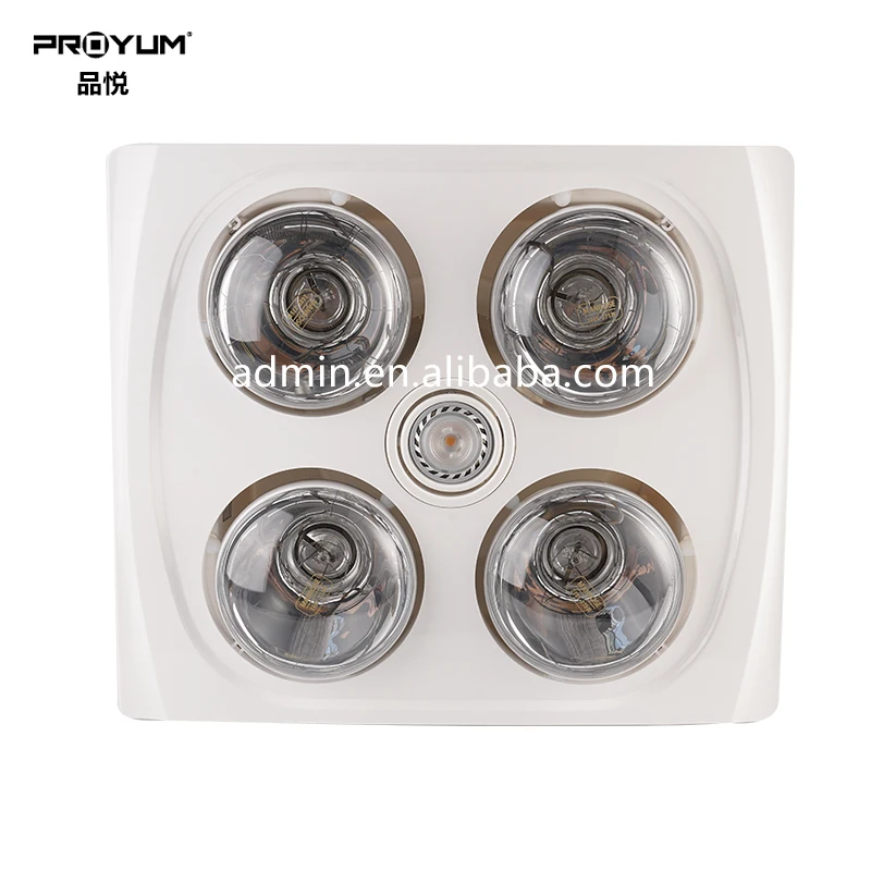 Ванная комната Электрический Потолочный нагреватель ванной четыре фонаря электронная душевая освещение 4 лампы