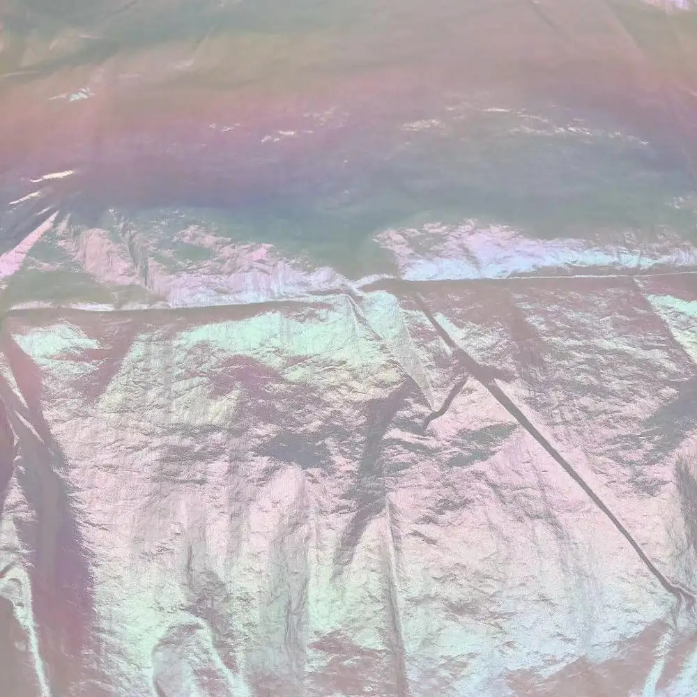 Bright Color Gradient Gilding Wind Proof Waterproof 300T 40D Nylon Taffeta For Windbreaker