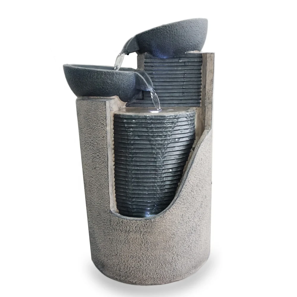  Best selling home decoration polyresin water fountain indoor
