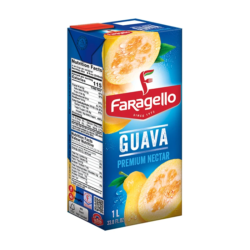 Самый популярный оптовый бренд Faragello 1 л стеклянный Банановый сок высококачественный фруктовый концентрат тропического фруктового сока