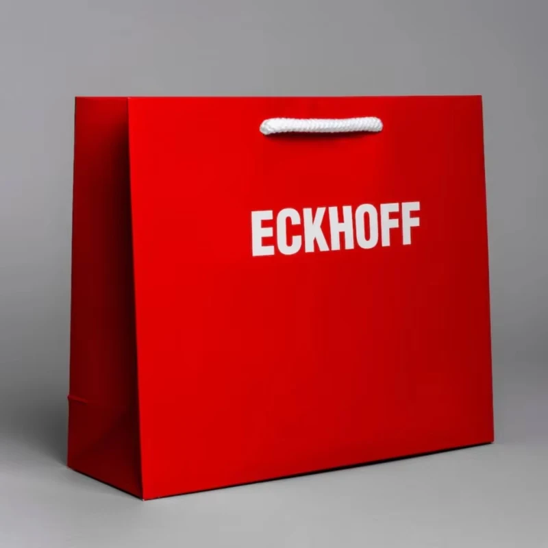 Luxury Ribbon Handle Boutique Retail Shopping Packaging Customized Printed Euro Paper Gift Bags With Logo