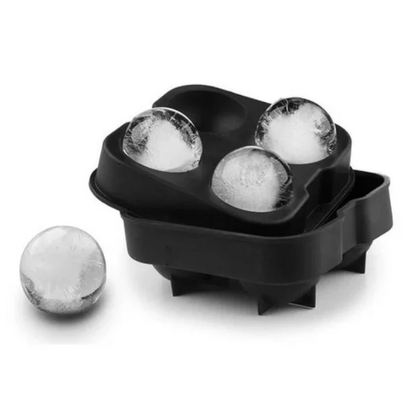 
custom ice cream sphere mold silicone ice ball molds for whiskey 