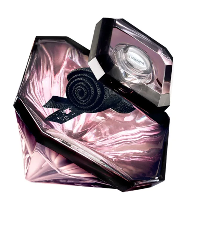 Factory direct sale bottle 100ml perfume lancomee knot cone glass