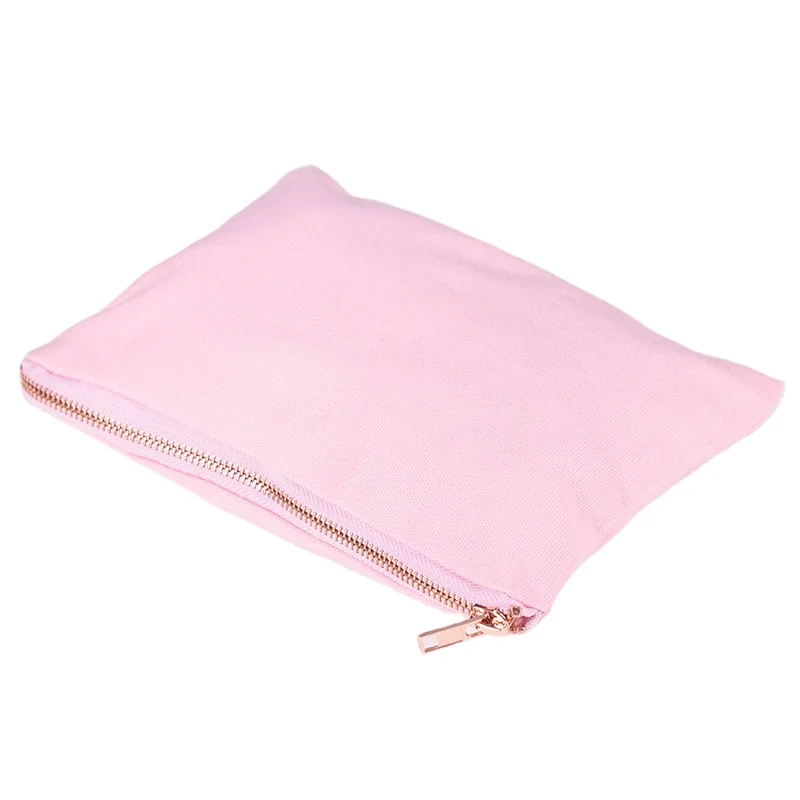 Custom Painting Logo School Kids Pencil Pen Case Pouch Students High Capacity Durable Pink Pencil Pouch Big
