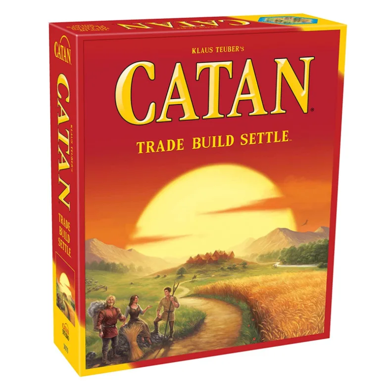 English Version 25th Anniversary Edition Katan Island Fifth Edition Extended Board Game Educational Leisure Toy Game Card