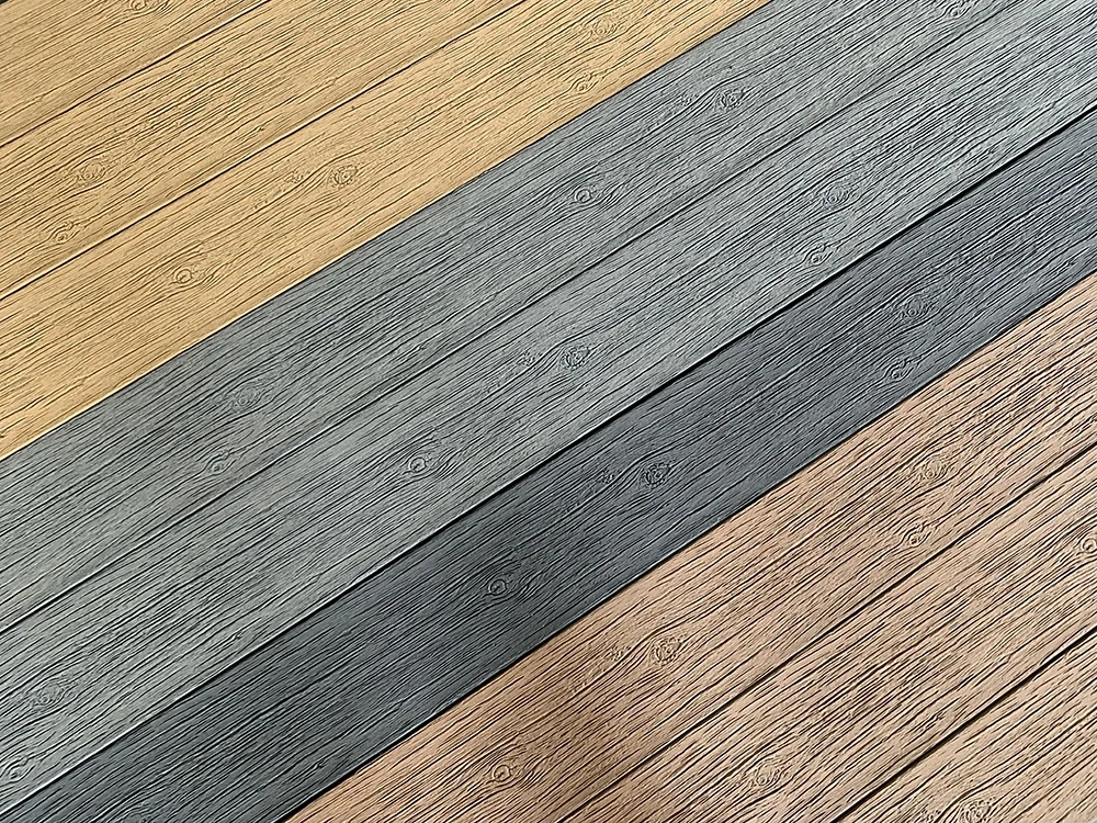 Wood-plastic Wood Texture WPC Hollow decking Co-extrusion Engineered Outdoor Composite Wood decking