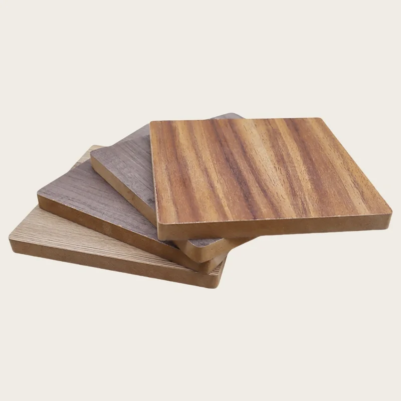 China Melamine Laminated MDF Ceiling Board Wholesale Manufacturer 18mm Melamine MDF Board