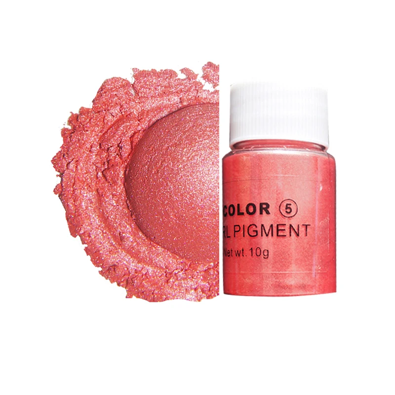 Mica 24 Color Pearl Powder Bottle Epoxy Dye Pigment Supplies for Soap Making Explosive Bath Candle Making Artist Fine Art