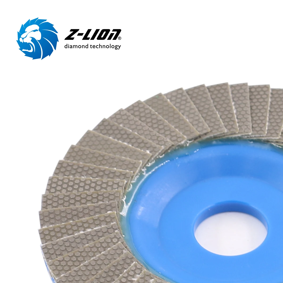 Z Lion 115mm Diamond Lamella flap disc grinding wheel for ceramic tile edge grinding