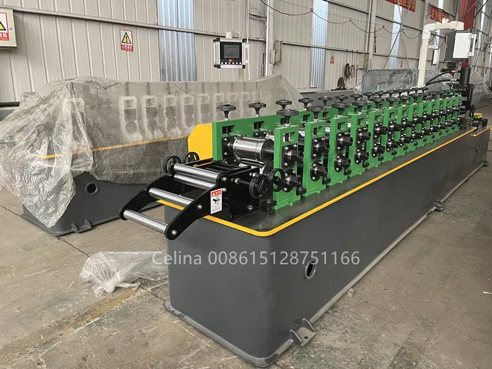 High Precision Quality PLC Control Full Automatic Roller Shutter Door Roll Forming Machine with Servo motor