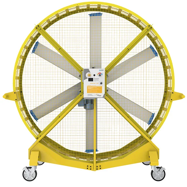 Suzhou OPT 2.0m big size mobile fan