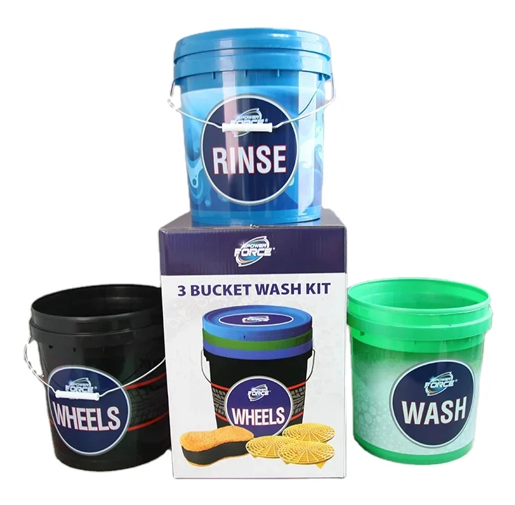 Hot Sale PP 1l 2.5l 2l 3l 4l 5l 10l 18l 20l 5 Gallon Plastic Buckets With Handle And Lid Plastic Pail