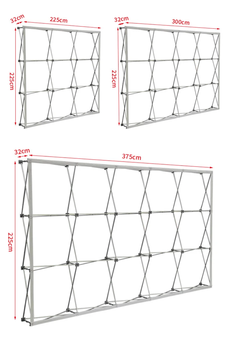 Customized Halloween Festival Exhibition Backdrop Durable Thermal Transfer Printing 260g Tension Fabric Pop Textile Banner