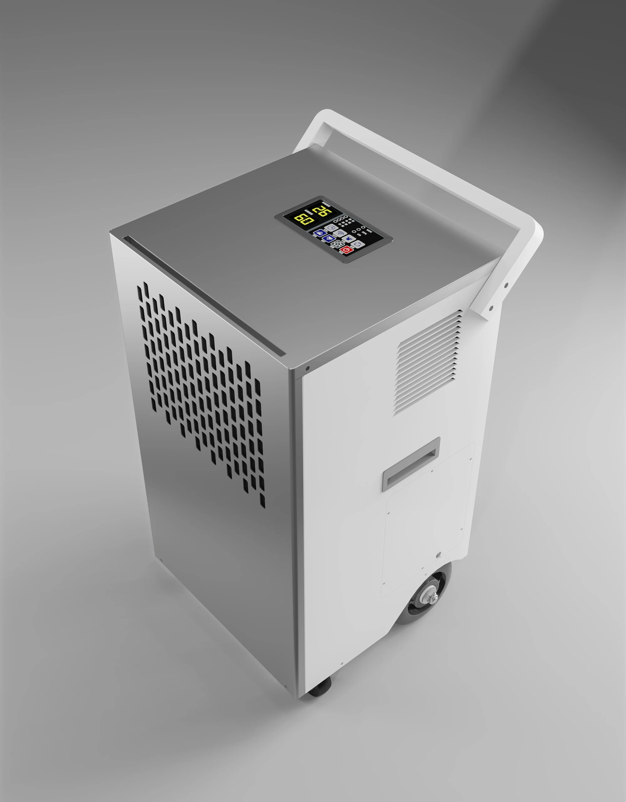 60L 130pint water pump dehumidifier Dorosin industrial commercial ETL/CETL DOE dehumidifier with water tank big wheel