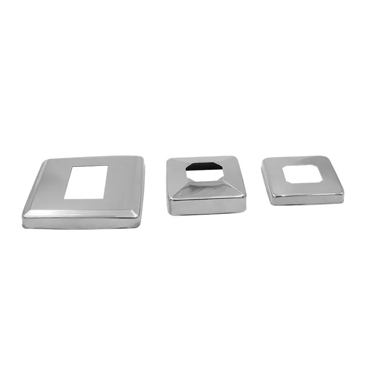 
Custom 304 stainless steel stair foot cover accessories support wholesale 