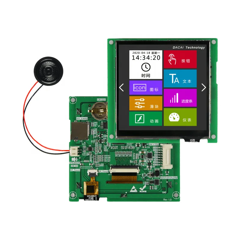 DACAI 4.0 Inch Serial Port Screen M Series Medical Grade TFT LCD
