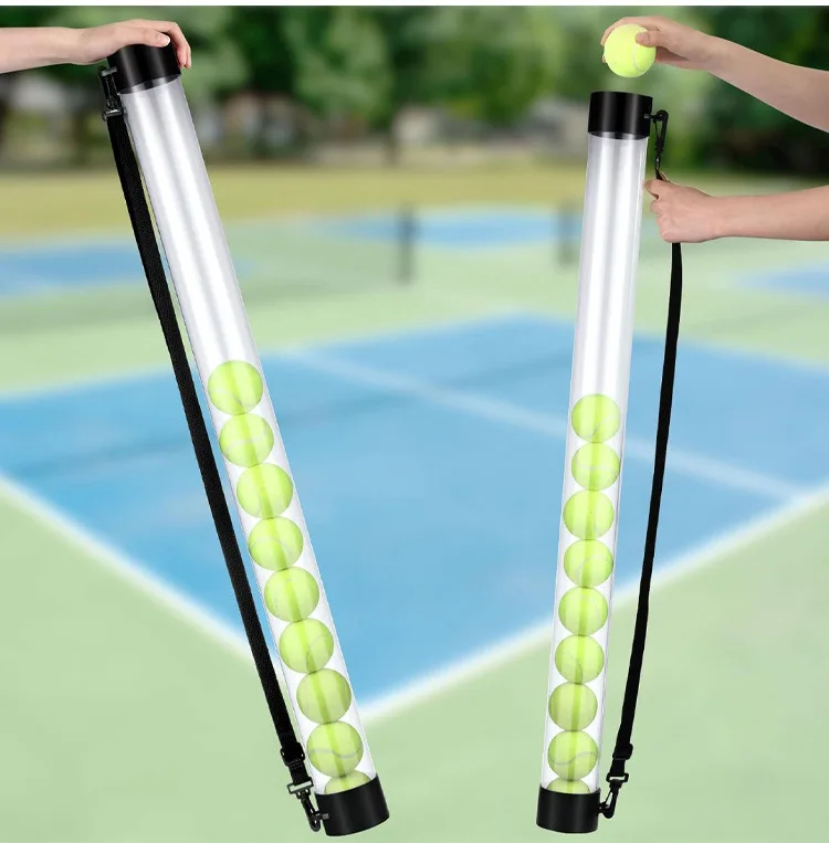 Padle Tennis Ball Pickers Holds 15 Paddle Tennis Balls Collection Tool Padel Tennis Ball Pick up Tube Collector