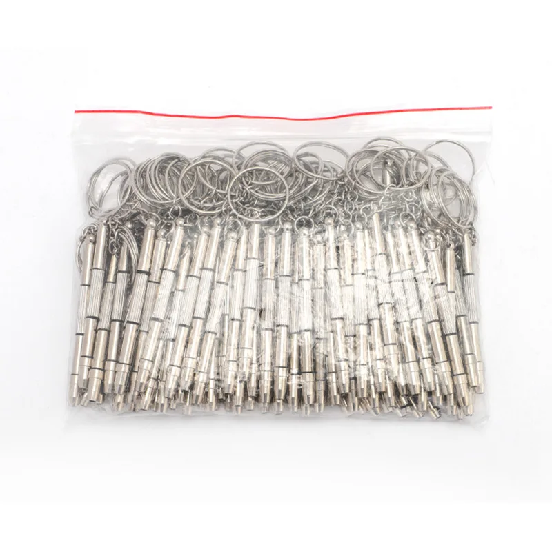 4-в-1 многофункциональная Прецизионная отвертка для очков с брелком оптических мобильных телефонов электроники