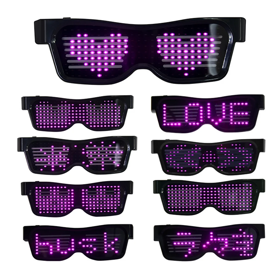 Multifunction Cool Luminous LED Glasses Fashion Flashing Sunglasses Spectacles Eyewear Nightclub Party Glasses