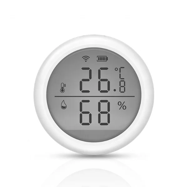 
APP Control WIFI Temperature Humidity Sensor Smart Detector With Display WSD400B Inductor 