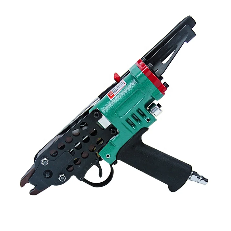 15 Gauge Pneumatic Auto Feed Hog Wire Ring Plier C Ring Tool C Ring Gun for Fencing