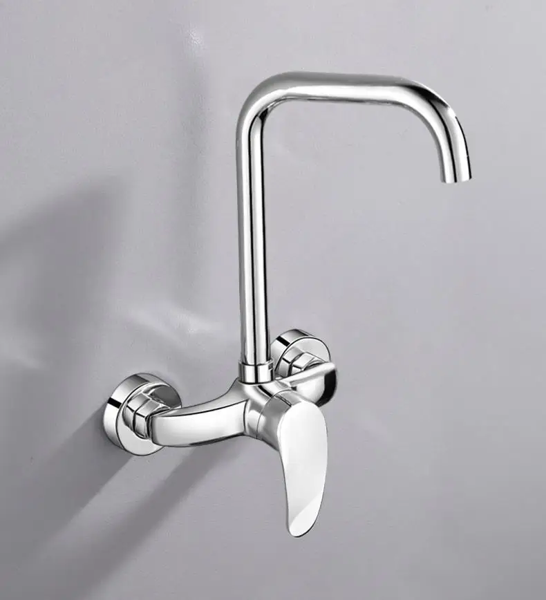 Wholesale brass, stainless steel and other materials for kitchen faucets, ceramic core, 5-year warranty