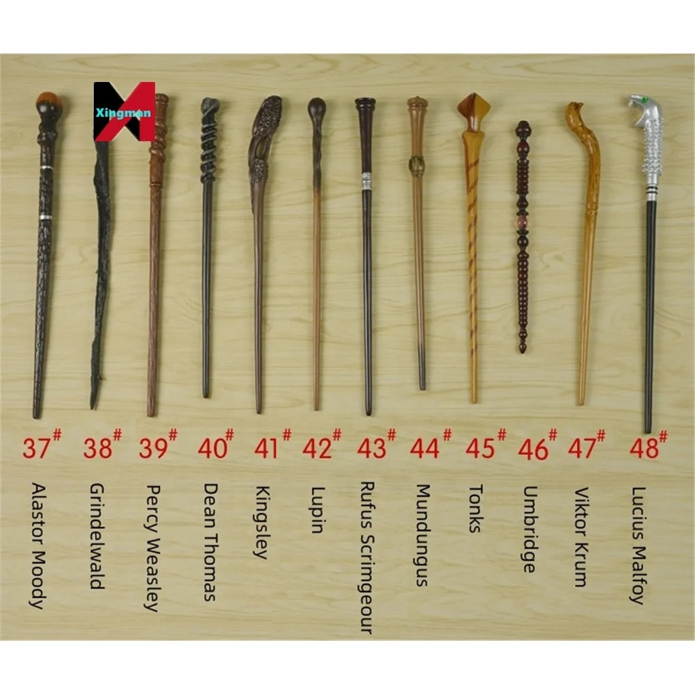 XM 56 designs 2023 latest design magic wand hot Harryed wand potters payment stick with gift box with metal Core