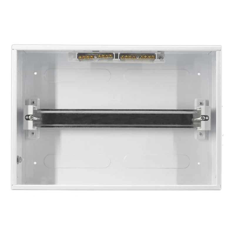 Electrical Equipment Supplies  Iron Bottom Indoor Outdoor 16 Ways Wall Mounting Electrical Empty Power Distribution Box