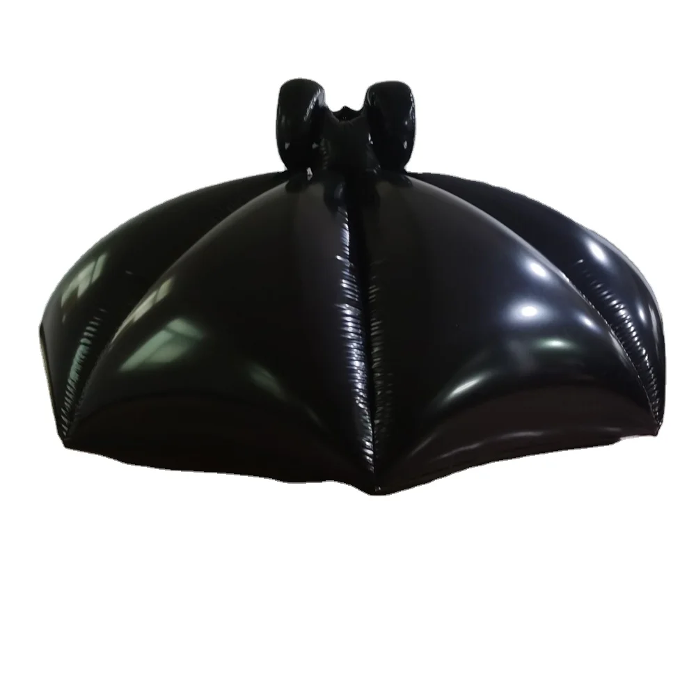 BeiLe Надувное платье принцессы из прочного черного ПВХ на заказ для