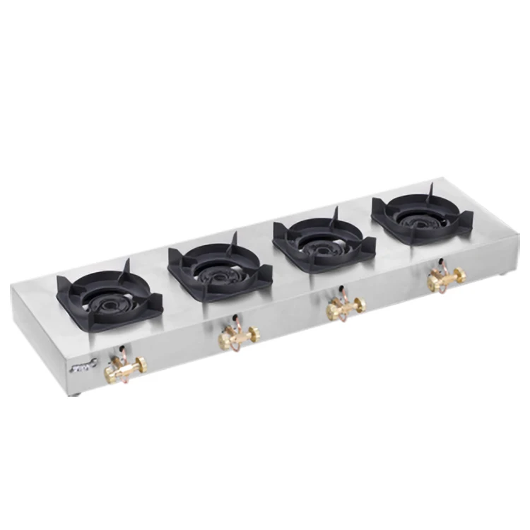Горячая распродажа, газовая варочная поверхность с 4 горелками, использующая клапан среднего давления