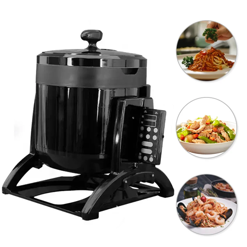 X8-36 Gas Large Commercial Gas Cooking Automatic Intelligent Cooking Robot Drum Cooking Pot Non-stick Frying Rice Machine
