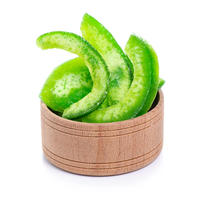 
Высушенный обезвоженный натуральный помело ломтик зеленого цвета пил из Таиланда 