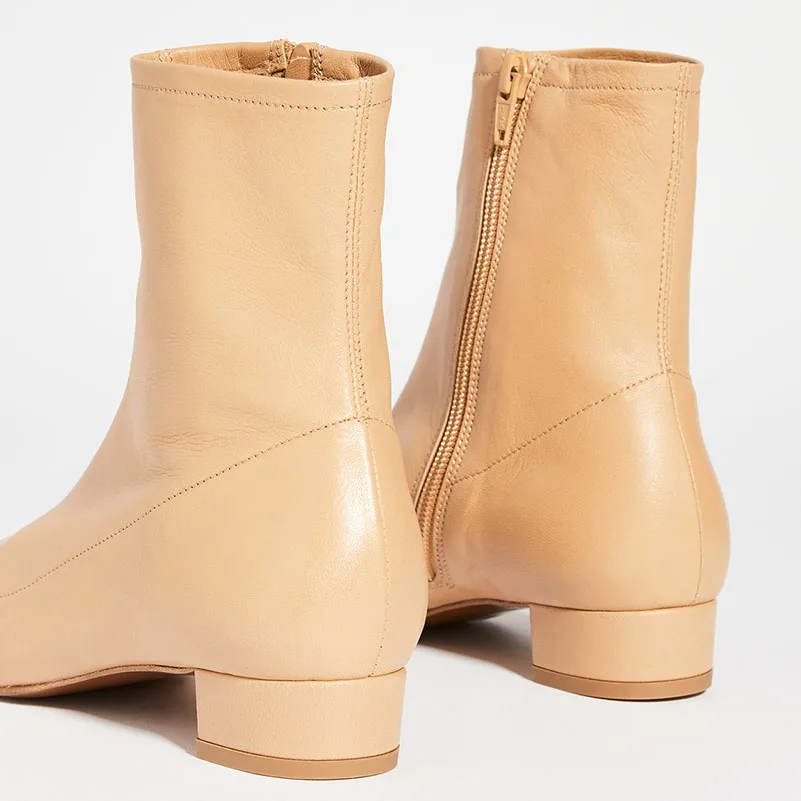 
Boots 2021 Fashion Design Genuine Leather Womens Shoes Ladies Custom Logo Boots 