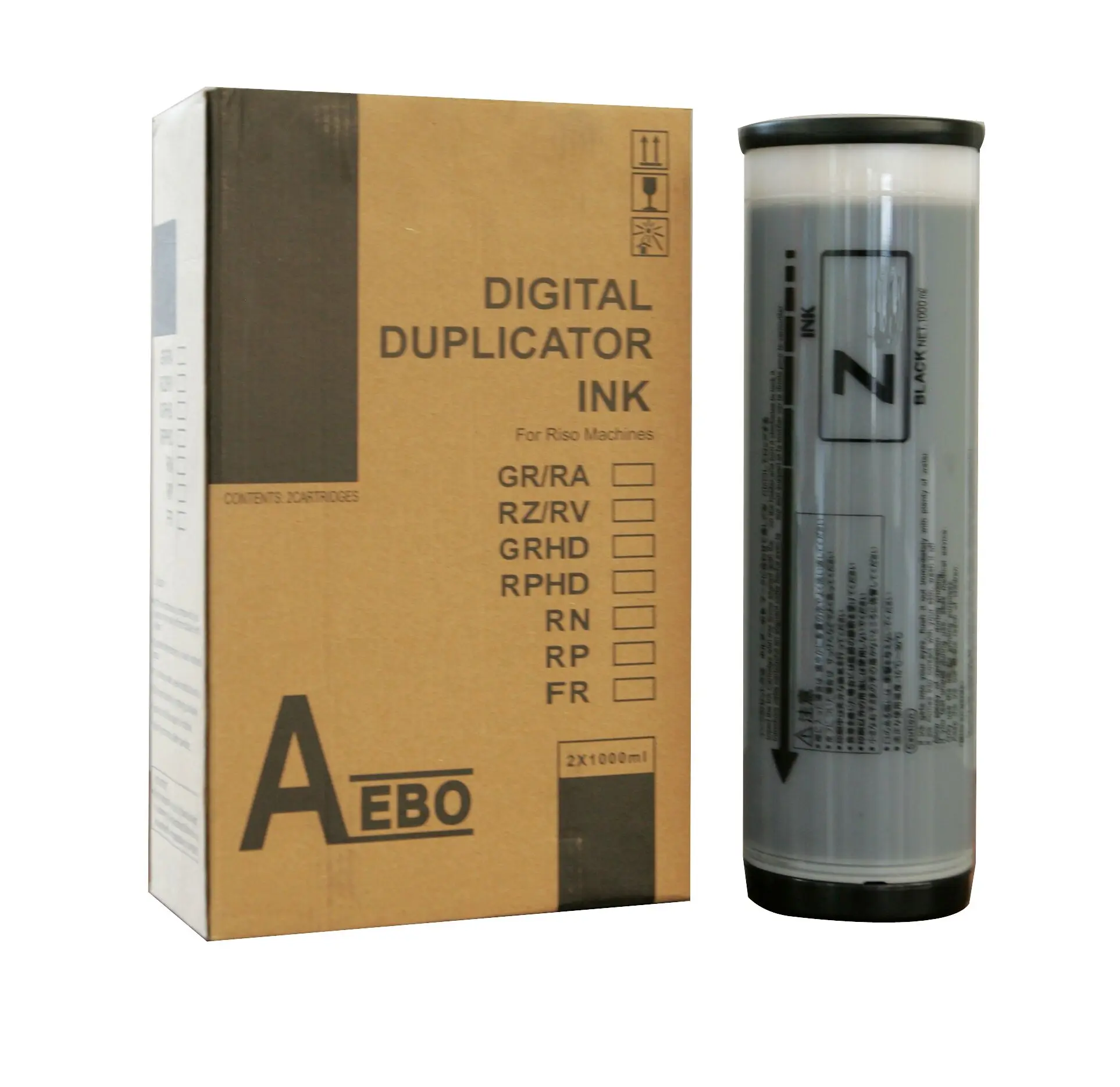 RZ/RV 1000ml Duplicator ink for Risos RZ370/570