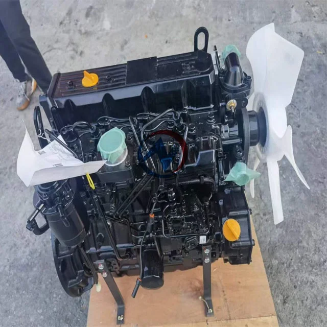 Новый Полный двигатель 4TNE94 4TNE98 экскаватор с дизельным двигателем и вилочный погрузчик