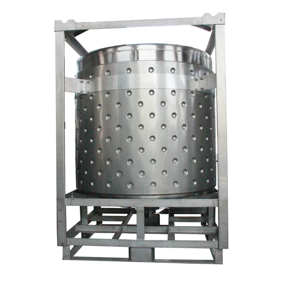 Stainless Steel Food Grade Pharmaceutical Grade Storage Tank With Jacket.