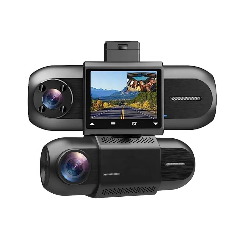 Relee Wholesale Built-in Wifi GPS Dual Camera Car DVR Video Camera Dashcam 4K UHD Front And Rear Dash Cam G sensor Night Vision