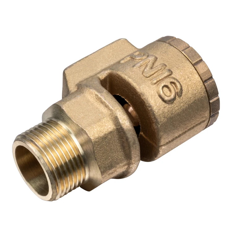 DN15/20/25 High Pressure Natural Brass Male Threaded Anti-Vacuum Valve
