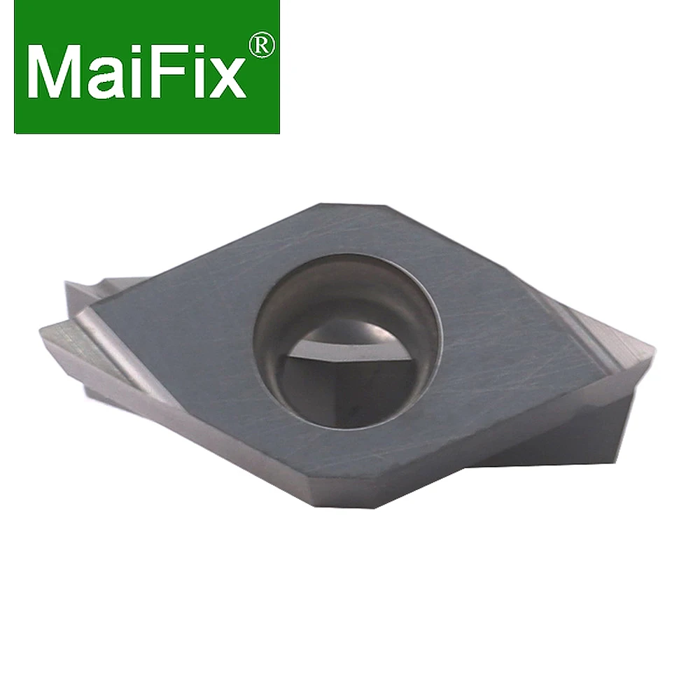 Maifix 10pcs DCGT 0702 11T3 ZN90 ZP15 ZP163 Carbide Turning Inserts Metal ceramic Tungsten Carbide Inserts For Steel Machining