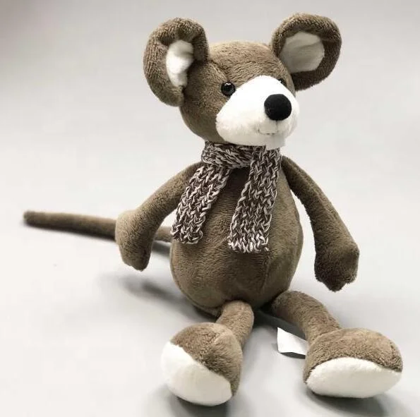 Plush Velvet Mouse Toys Mascot Baby Mouse Gift Customize Grey Hot Selling Cute Soft Cartoon Unisex Brown Micky Mouse 2022