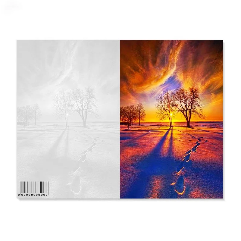 Good price custom lenticular 3D greeting cards beautiful greeting cards for souvenir