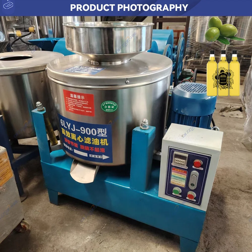 Good Quality Industrial Crude Cooking Oil Filter Sunflower Seed Centrifugal Oil Filter for Sell
