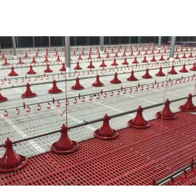 Factory price poultry farms pp plastic white slatted grating floor chicken floor for broiler house
