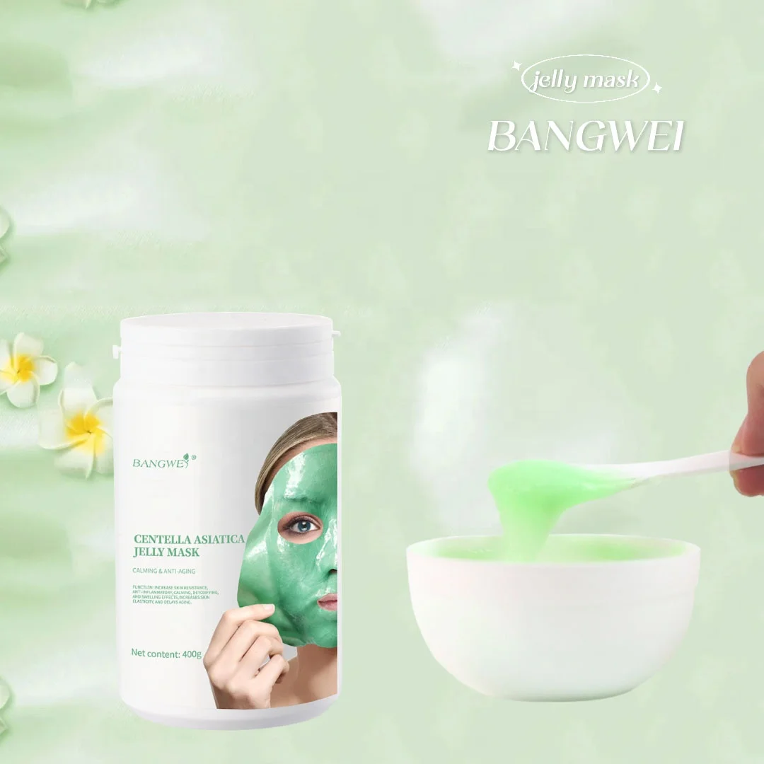 BANGWEI Better Sleep Spa Organic Collagen Centella Asiatica Vegan Smoothing Crystal Hydrogel Anti-Aging Lightening Jelly Mask