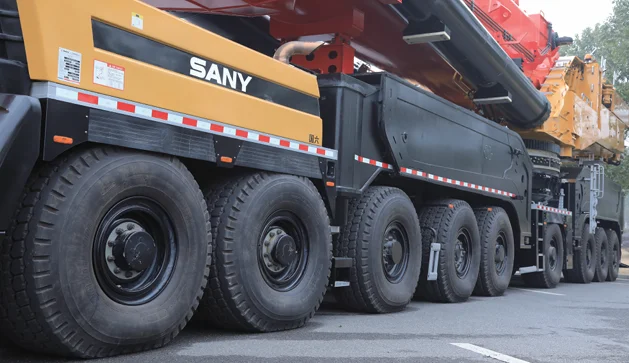 SANY Hydraulic Crane SAC4000 SAC4500 All-terrain New 450ton Mobile Dump Truck Mounted Crane