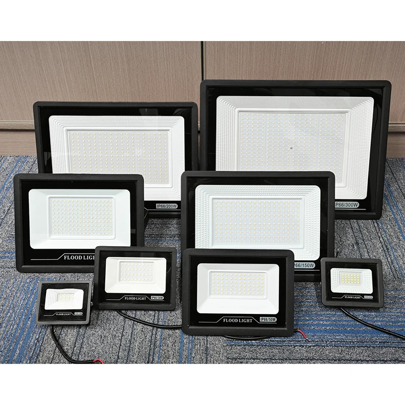 DC 12V 24V 220V 110V waterproof IP66 led projector lamp 30W 50w 100w 200w portable led floodlight outdoor flood light